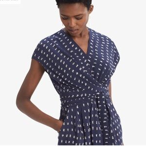 MM.LaFleur The Noel Dress—Swipe Print